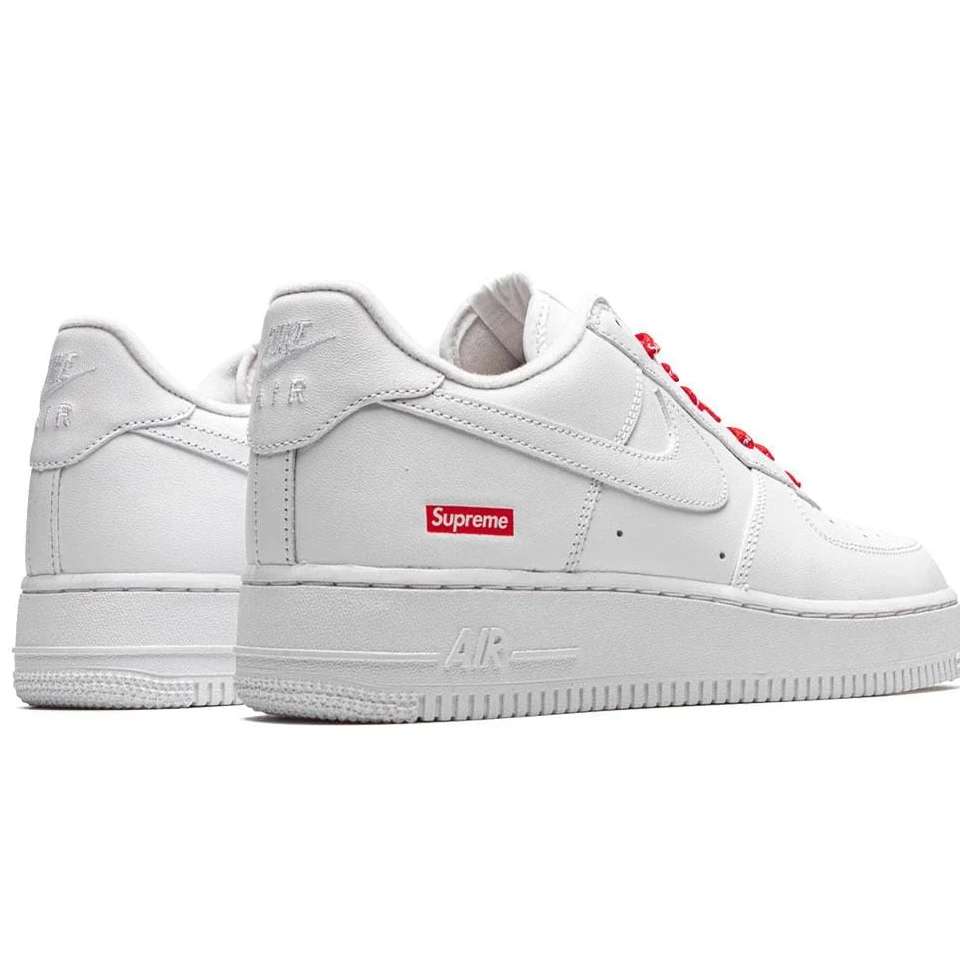 1 Supreme White Low Force Nike Air 0819